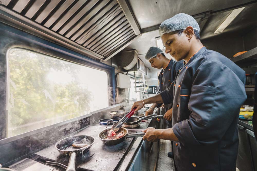 Deccan Odyssey Kitchen Chef
