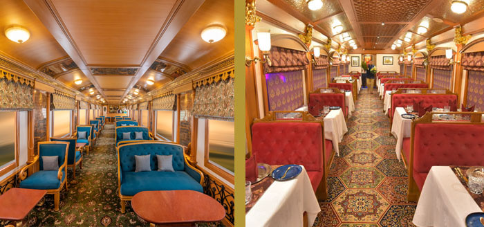 WAAVAR and Utsav Restaurants of Train Deccan Odyssey